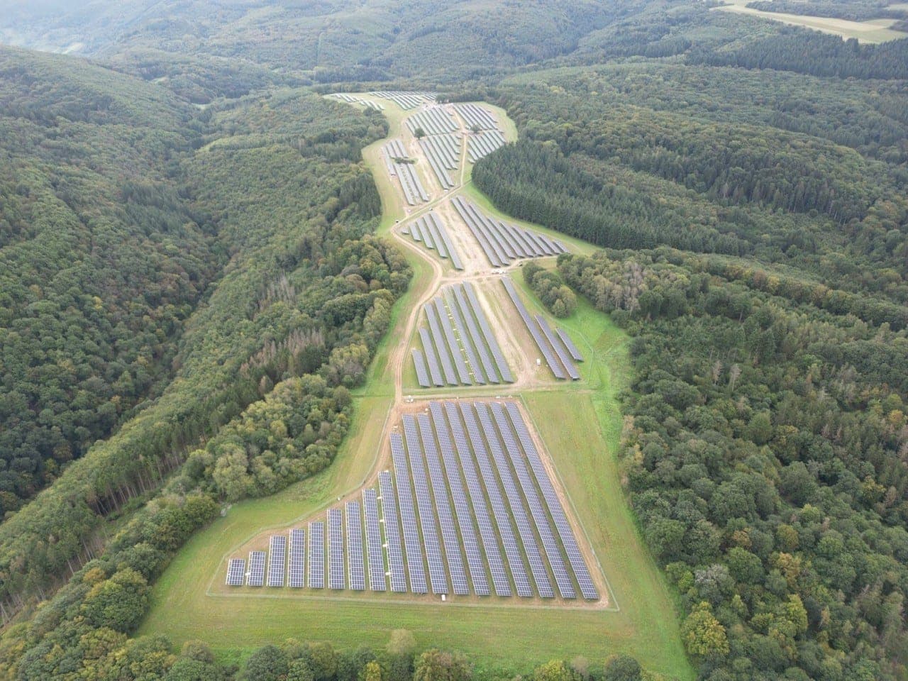 Photovoltaik-Freiflächenanlage Neef