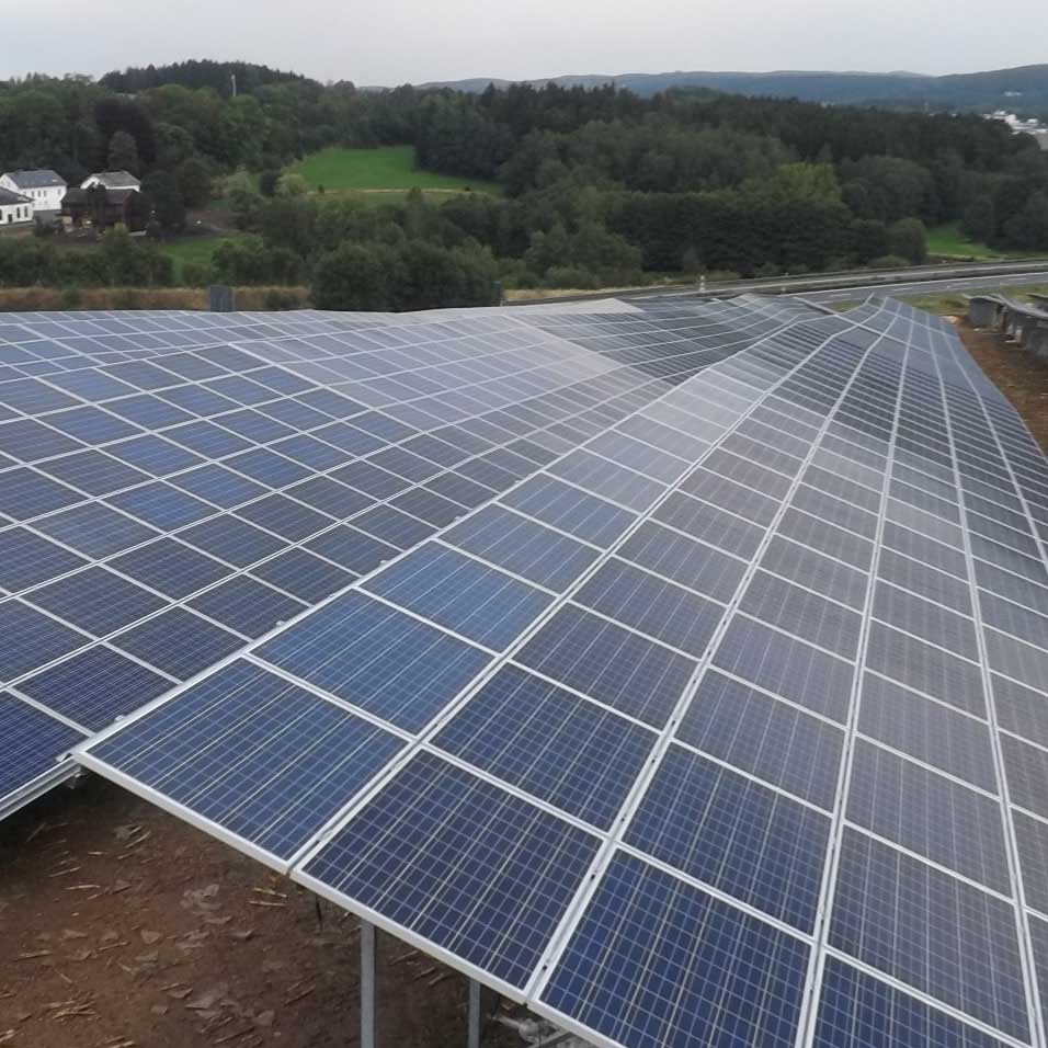 Photovoltaik-Freiflächenanlage Selb