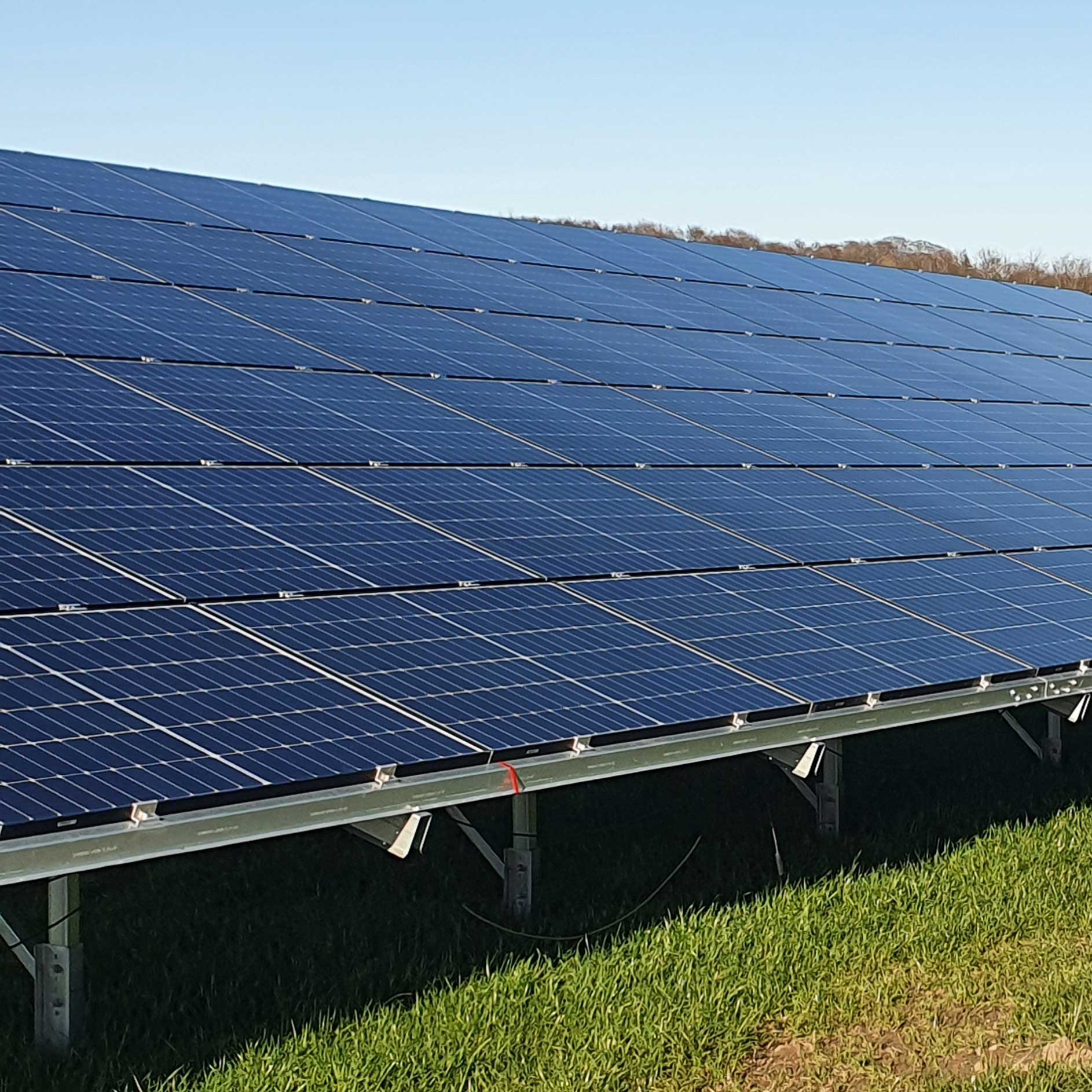 Photovoltaik-Freiflächenanlage Schönbek 2