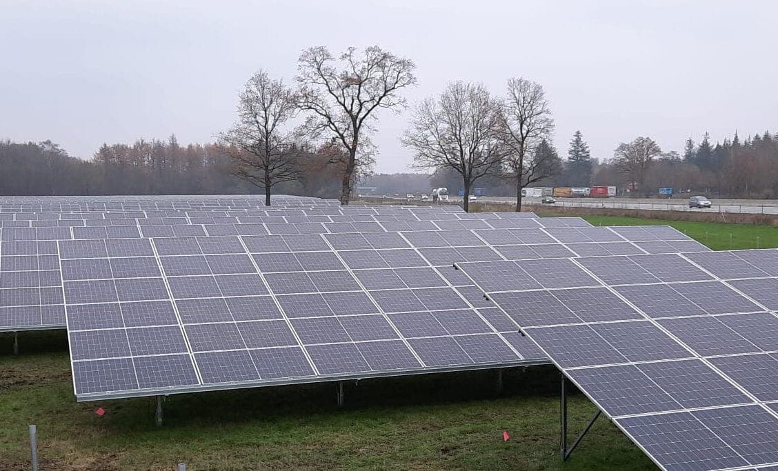 Photovoltaik-Freiflächenanlage Bimöhlen