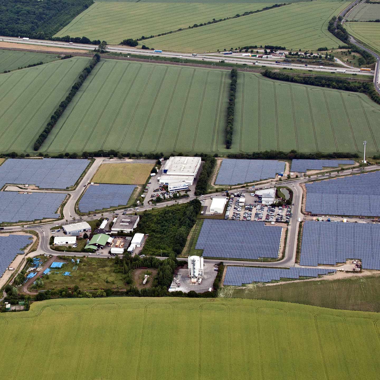 Photovoltaik-Freiflächenanlage Breitenfeld
